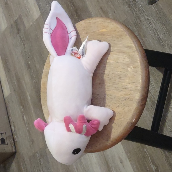 โFiesta Snugglies Pink Axolotl Plush Stuffed animal 10.5in - Picture 4 of 16